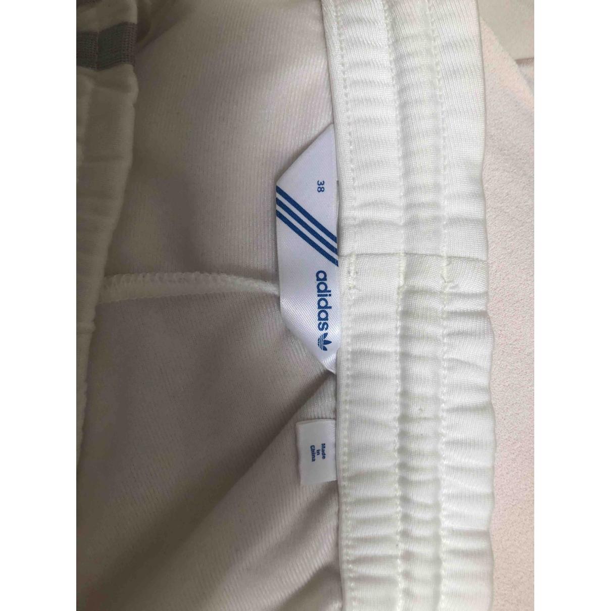 adidas Large Pants in White - Lyst