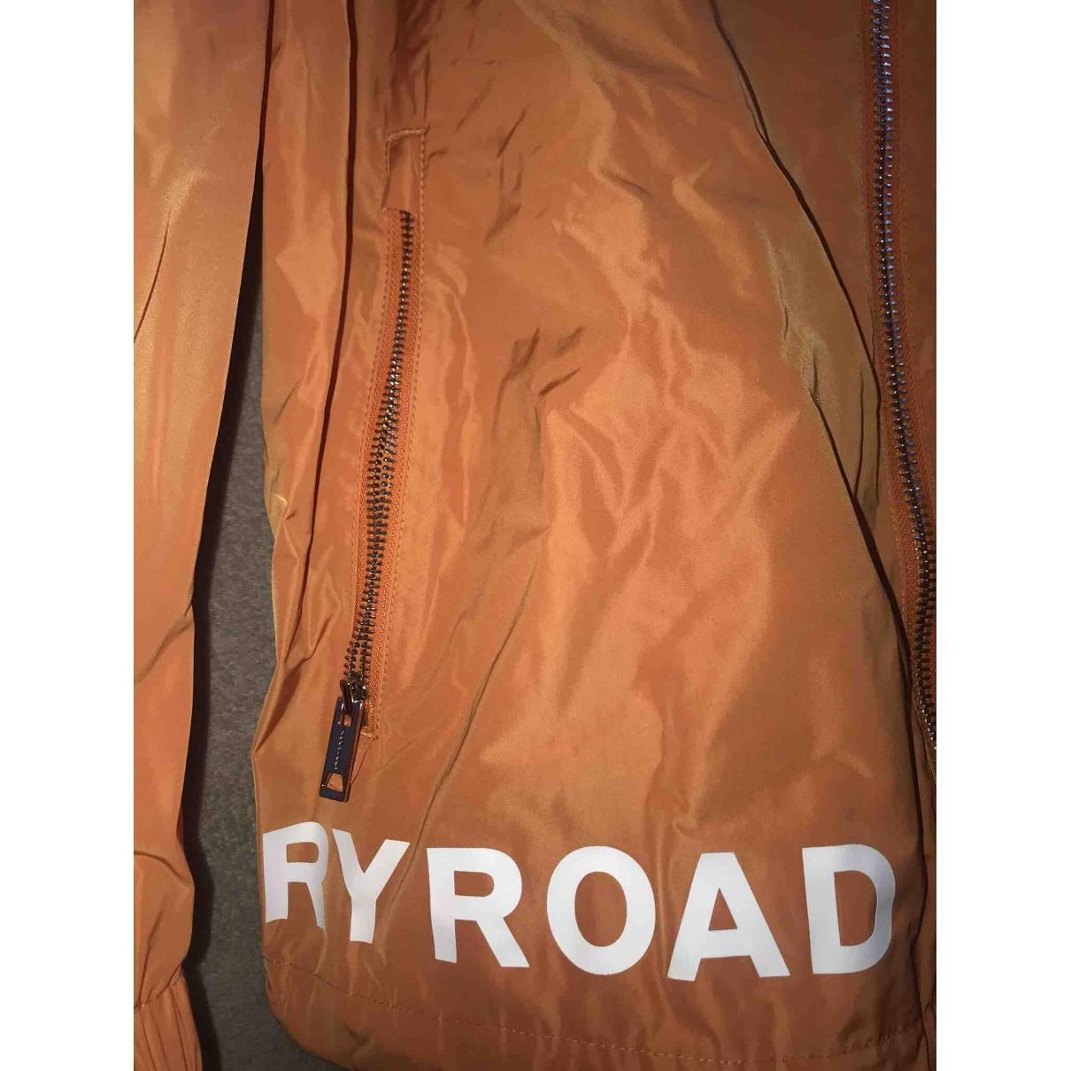 Burberry Jacket in Orange for Men Lyst