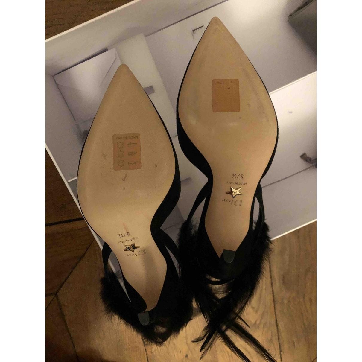 Dior Heels in Black Lyst