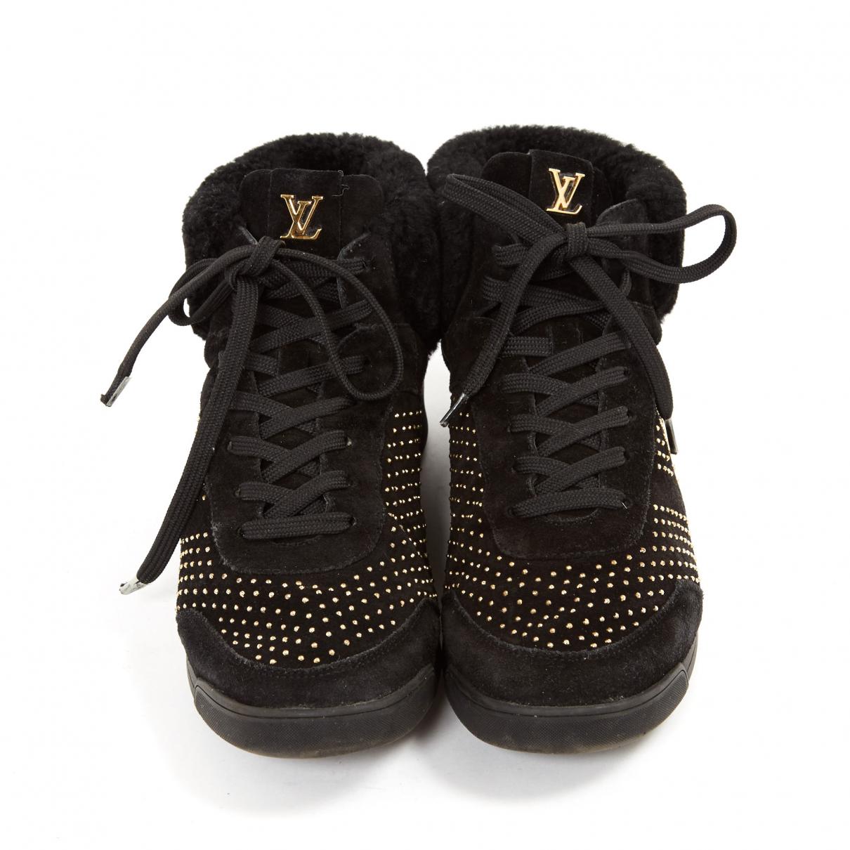 Louis Vuitton Trainers in Black - Lyst