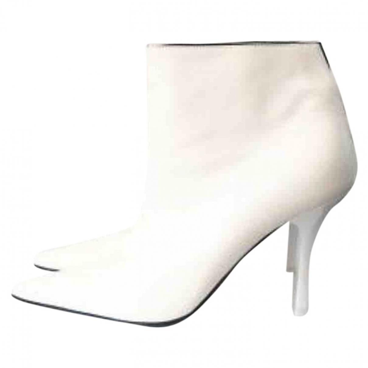 celine boots white