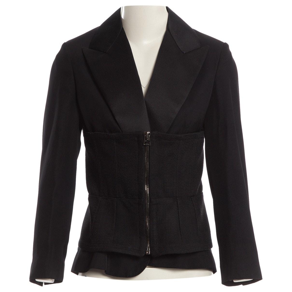 Tom Ford Synthetic Black Viscose Jacket - Lyst