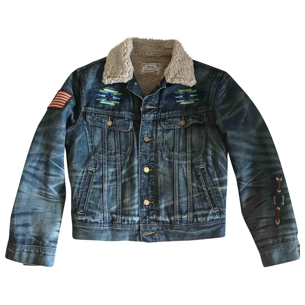 Polo Ralph Lauren Fleecelined Denim Jacket in Blue for Men Lyst