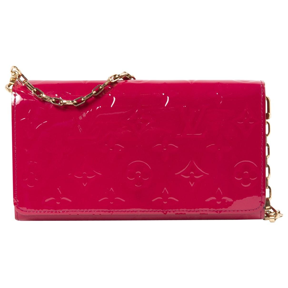 Louis Vuitton Pink Patent Leather Wallets - Lyst
