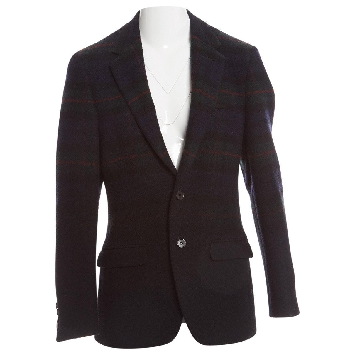 multicolor wool jacket