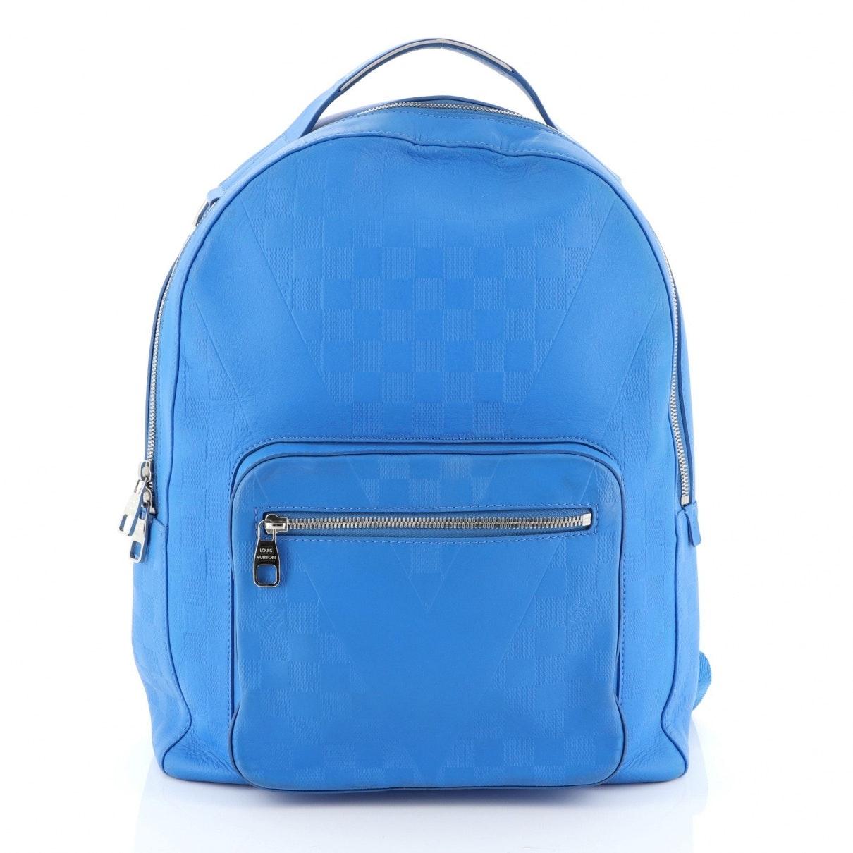 Blue Louis Vuitton Backpack IUCN Water