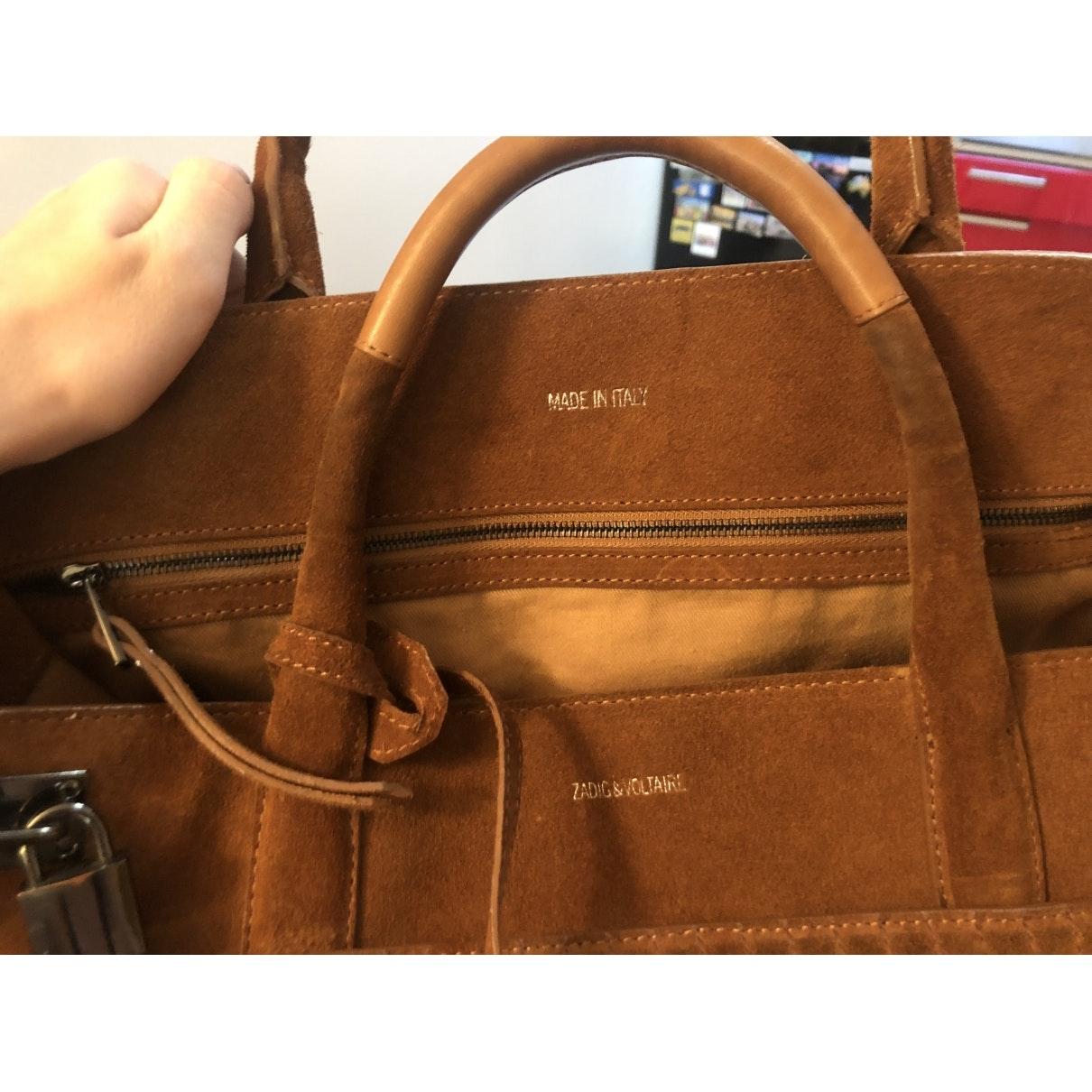 Zadig & Voltaire Candide Handbag in Camel (Brown) Lyst