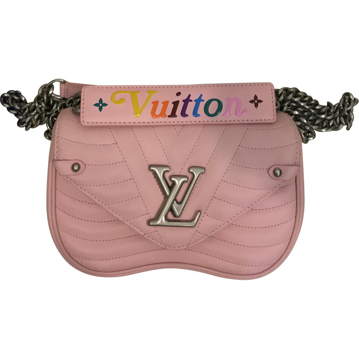Louis Vuitton Pre-owned New Wave Pink Leather Handbags - Lyst