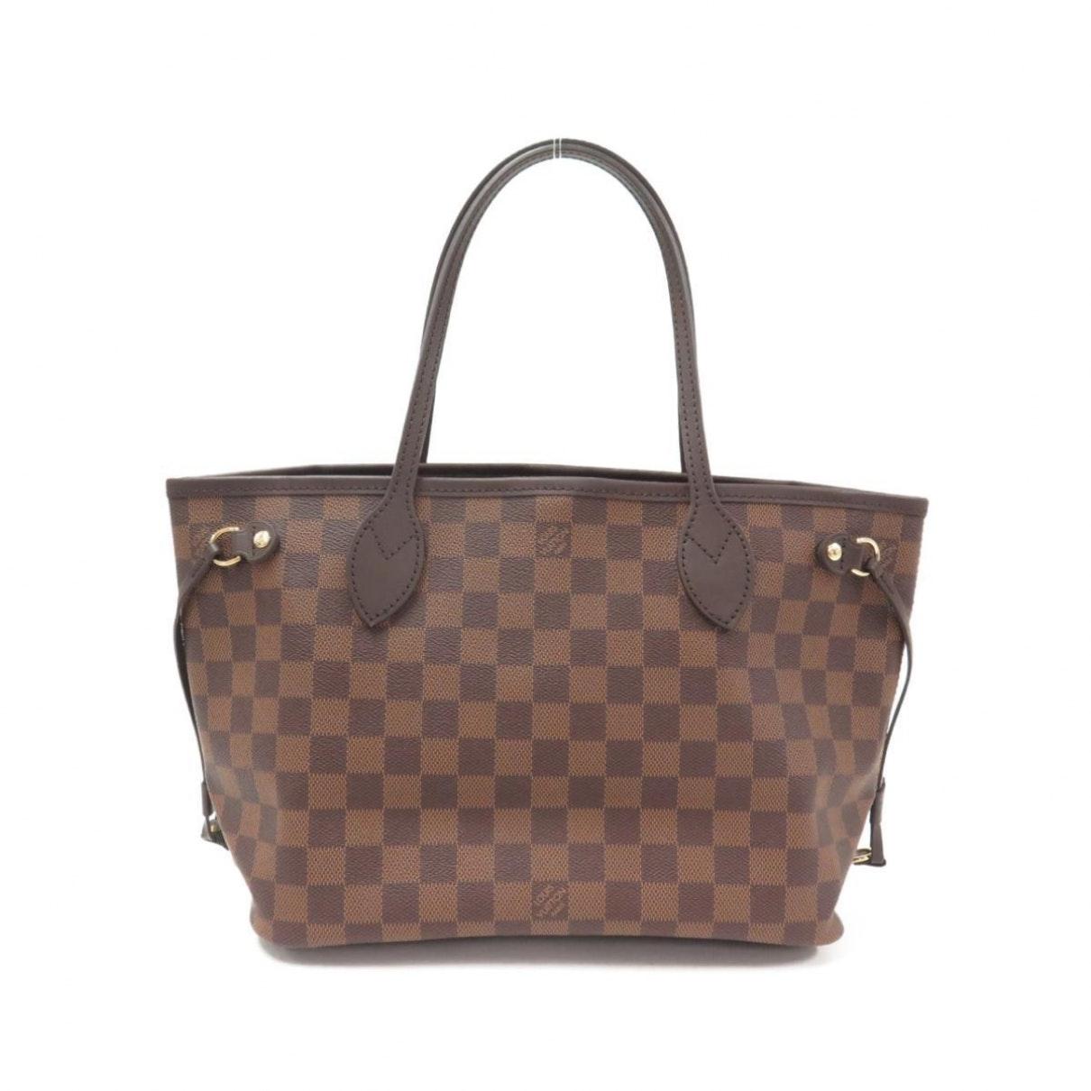 Louis Vuitton Neverfull Cloth Tote in Brown - Lyst