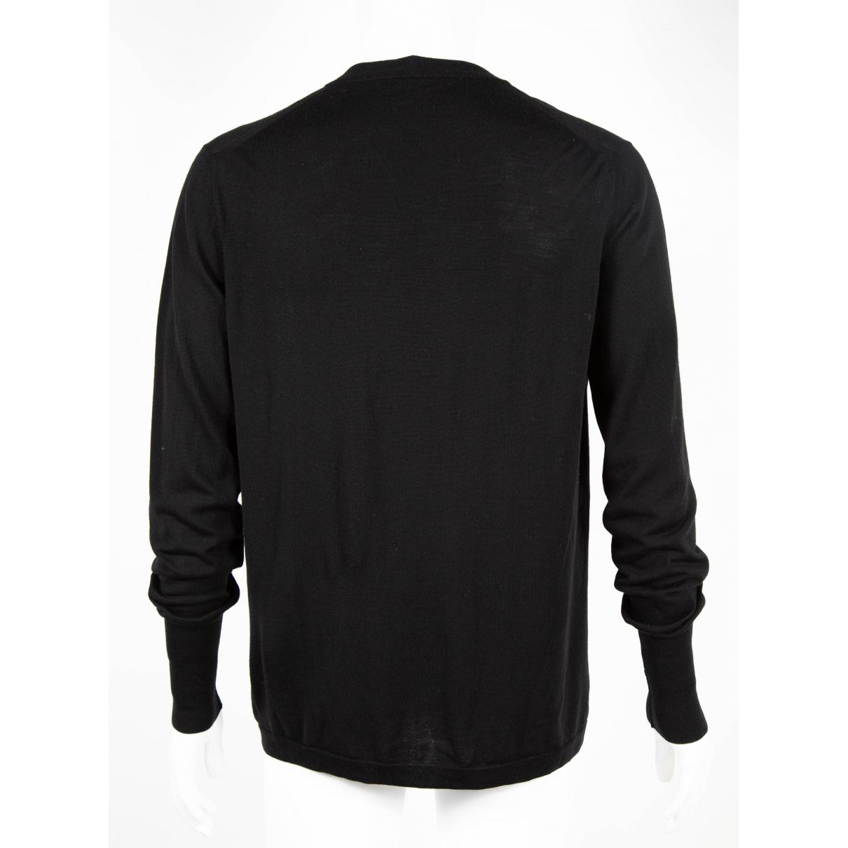 Louis Vuitton Black Wool Knitwear & Sweatshirts for Men - Lyst