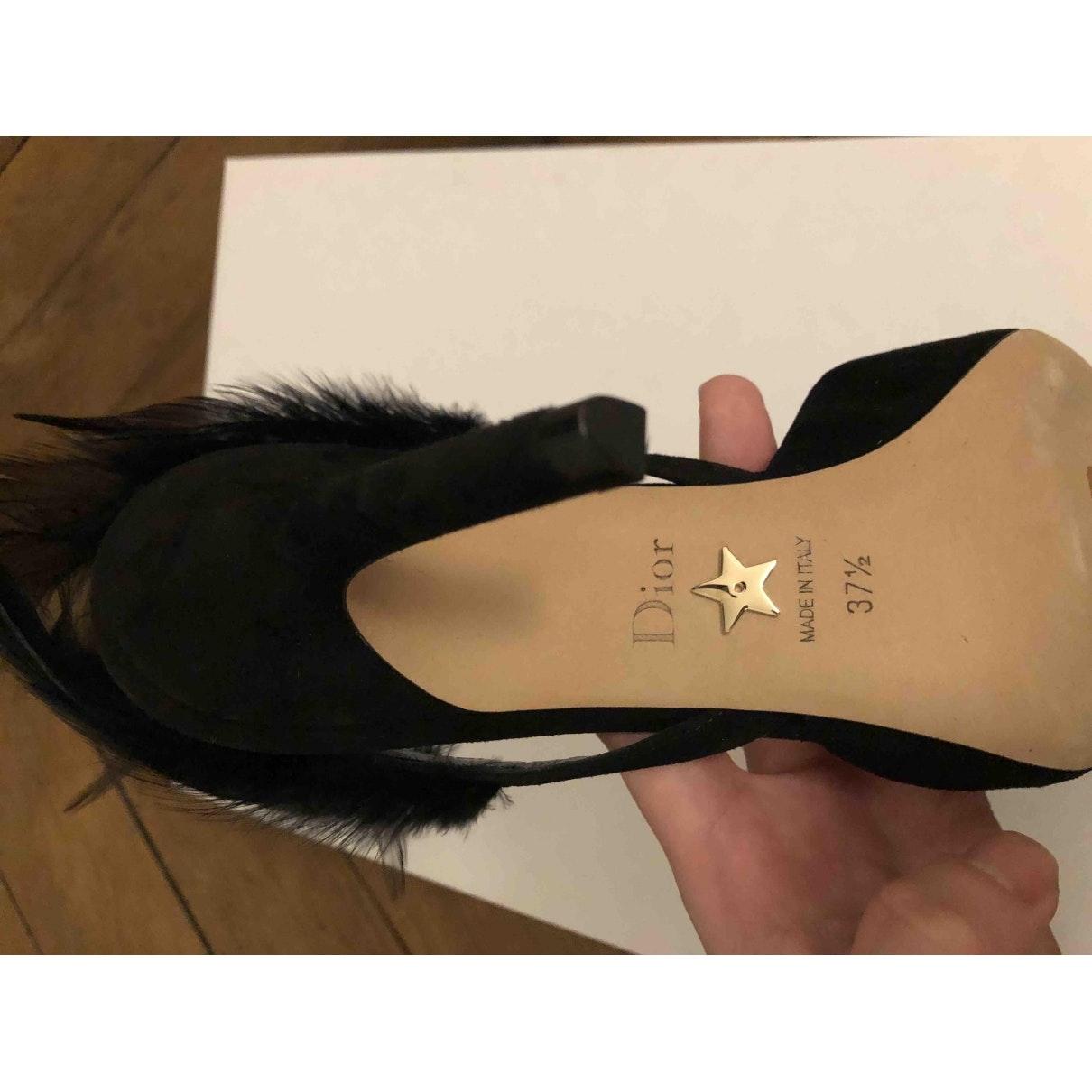 Dior Heels in Black Lyst