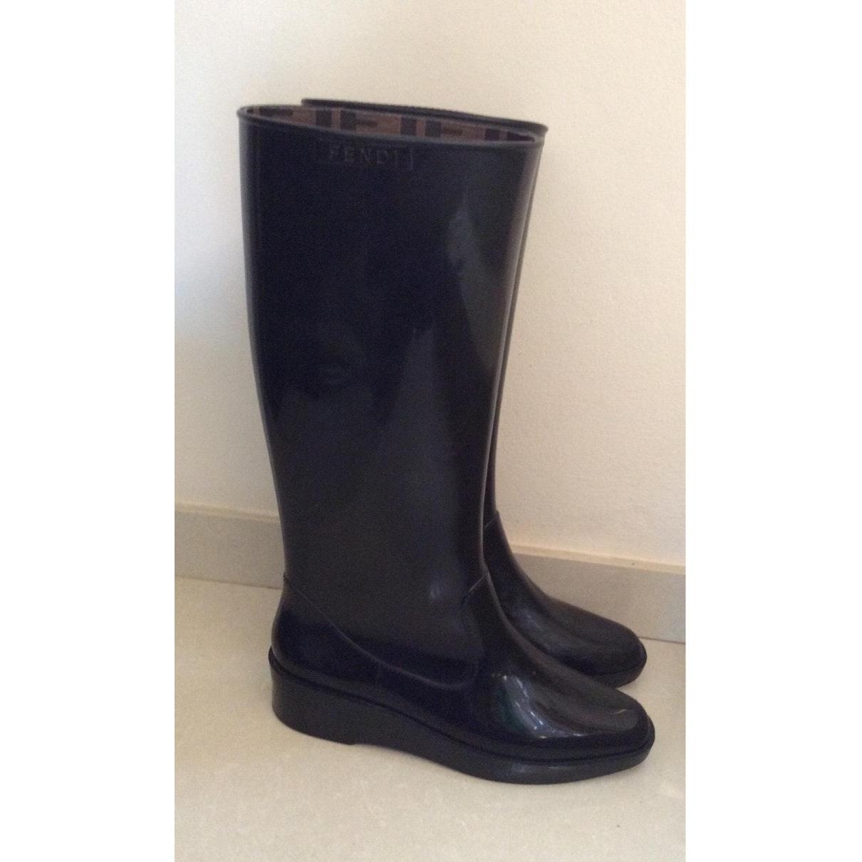 fendi rubber boots