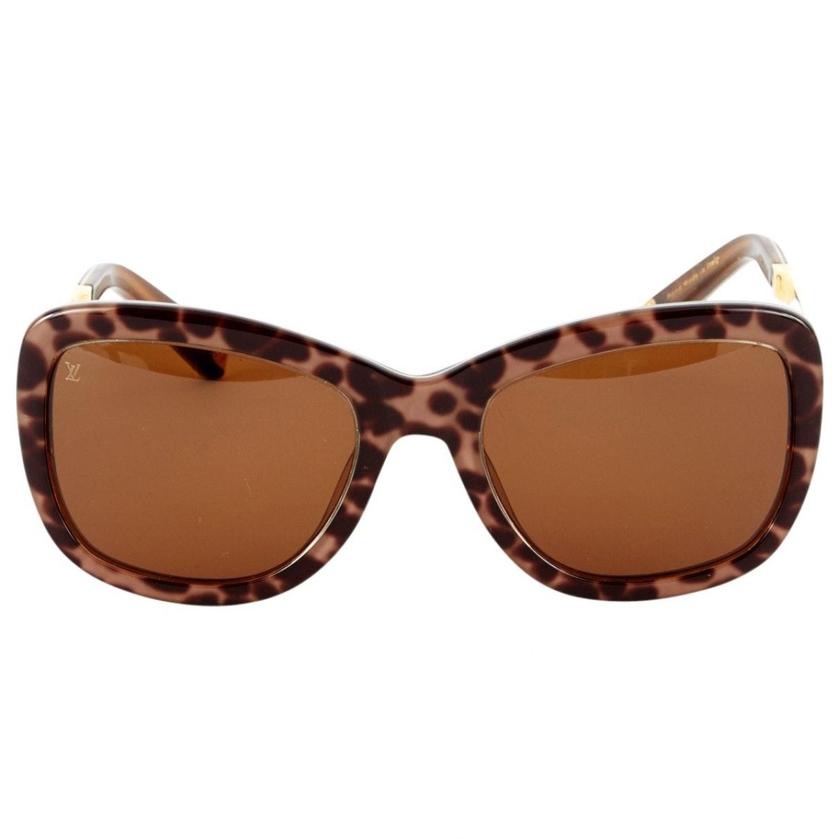 Louis Vuitton Pre-owned Sunglasses in Brown - Lyst