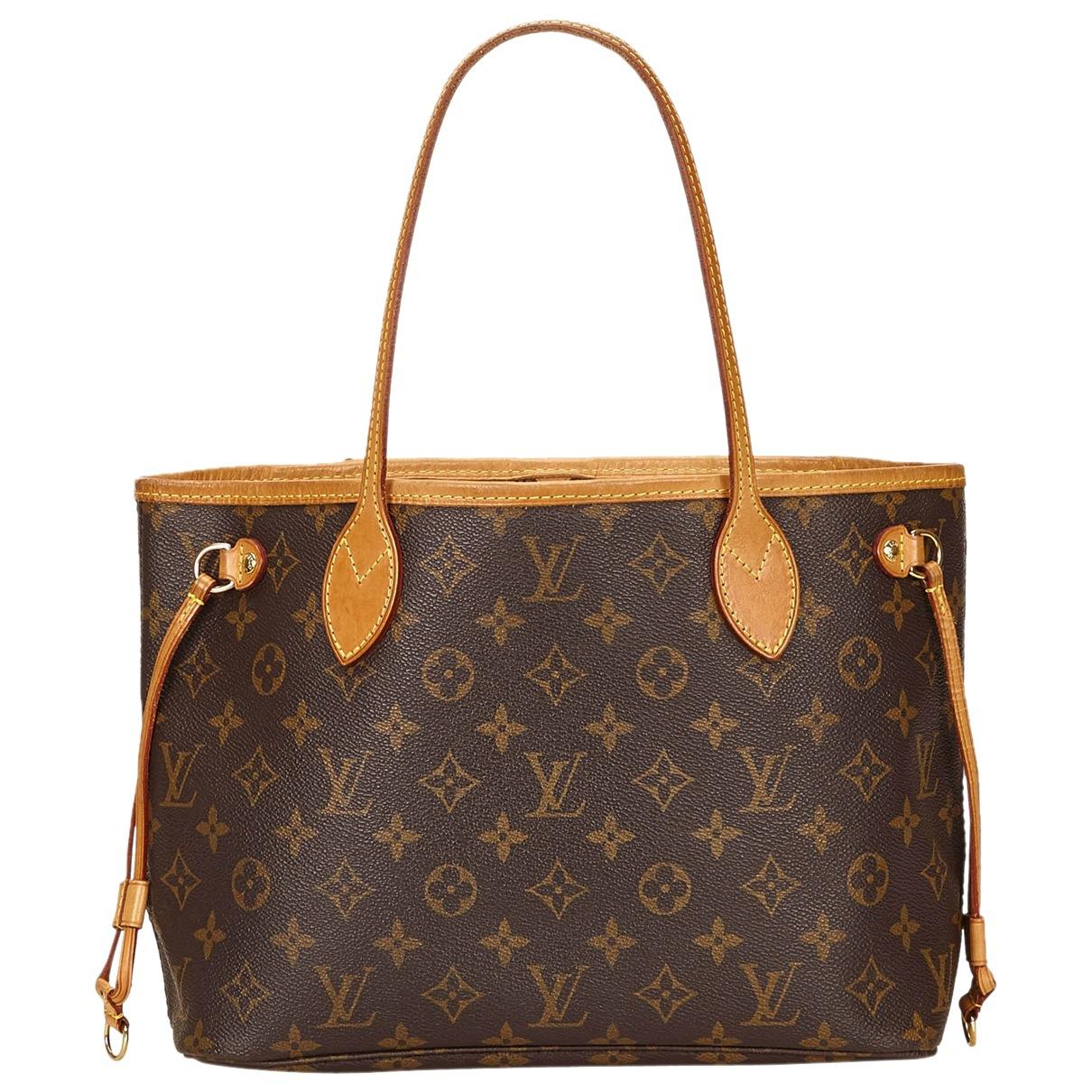 Louis Vuitton Canvas Neverfull Brown Other - Lyst
