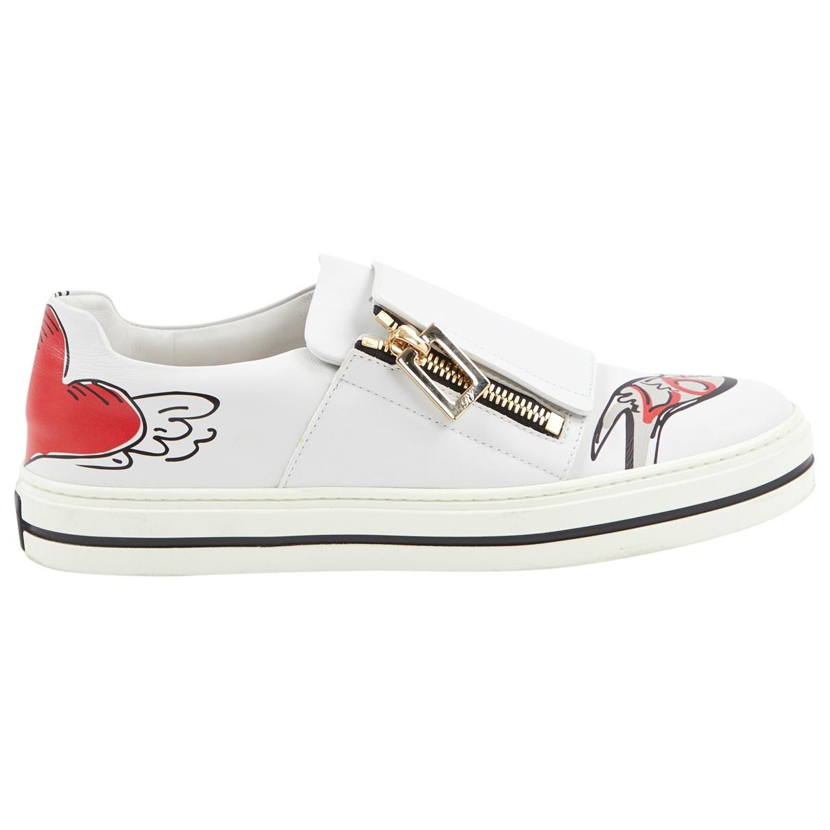 roger vivier white pump