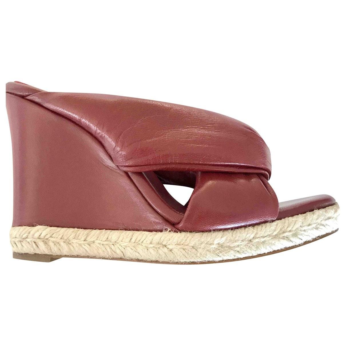 chloe leather espadrilles