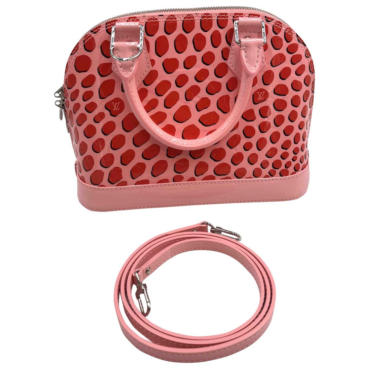 Louis Vuitton Alma Bb Patent Leather Crossbody Bag in Red - Lyst