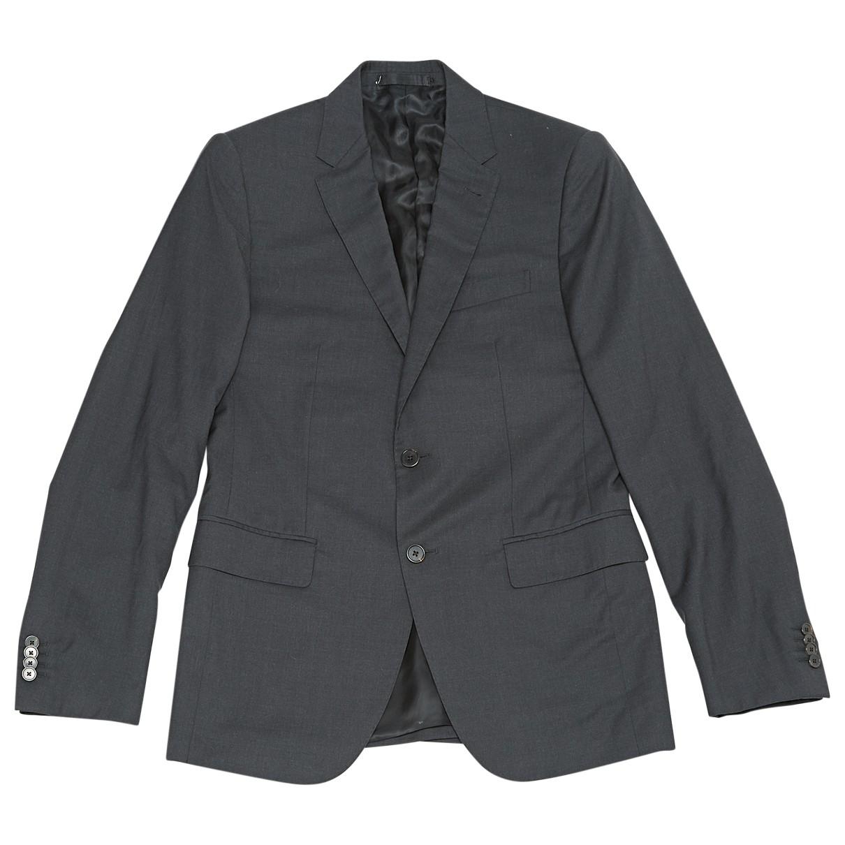 Louis vuitton Pre-owned Wool Vest in Black for Men | Lyst
