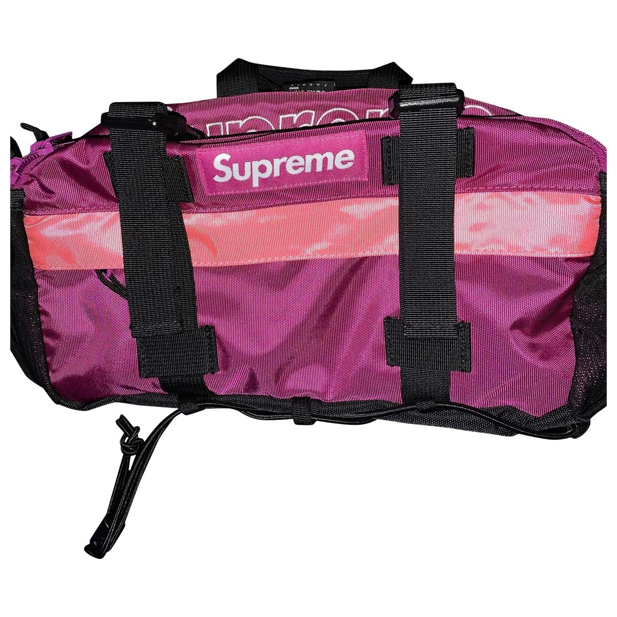 pink supreme bag
