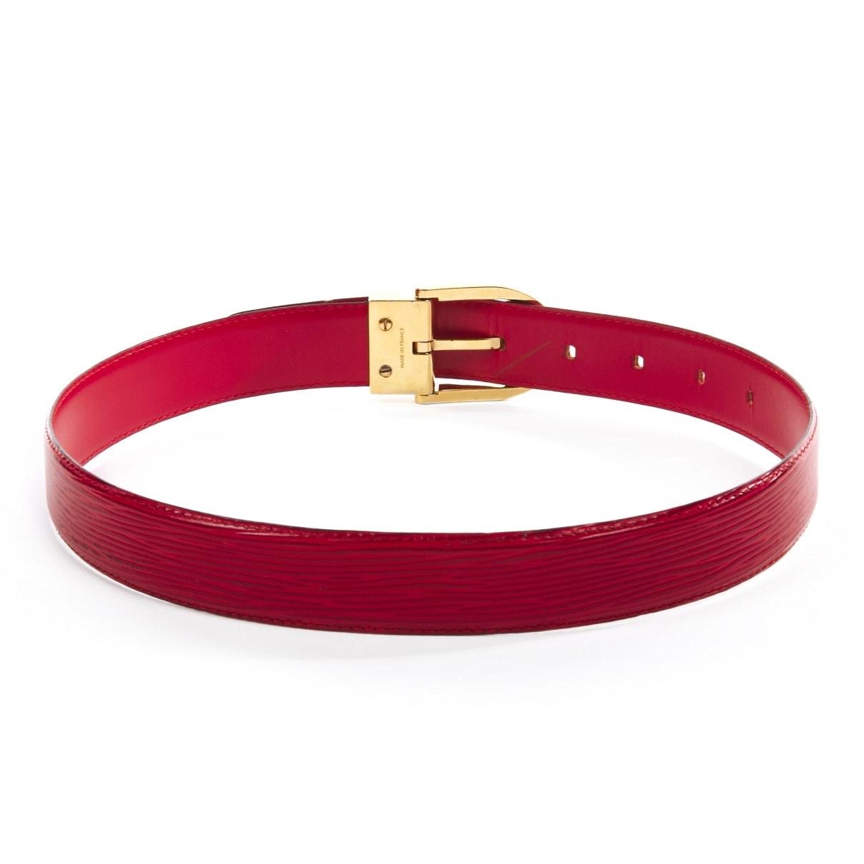 mens red louis vuitton belt