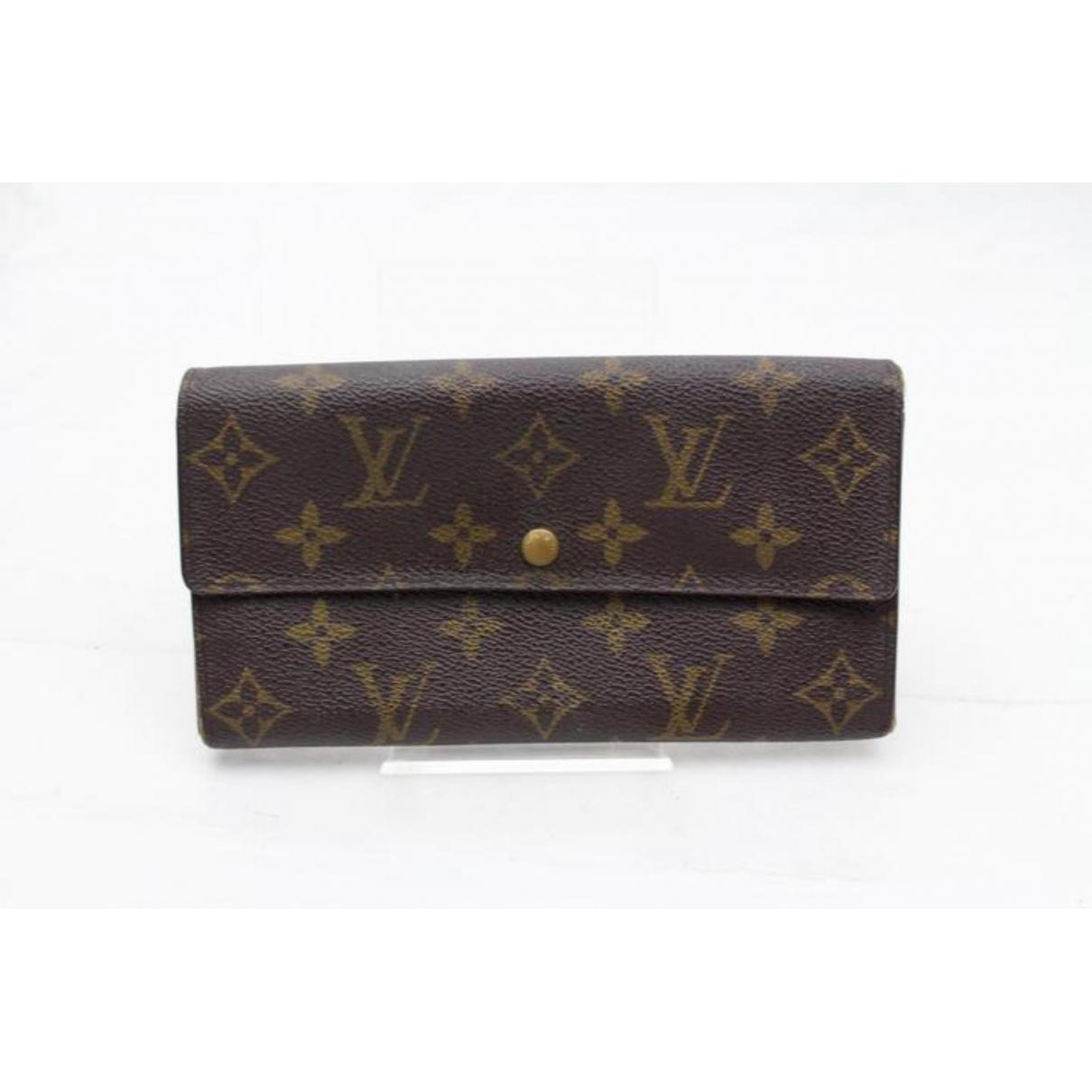 Louis Vuitton Pre-owned Leather Wallet - Lyst