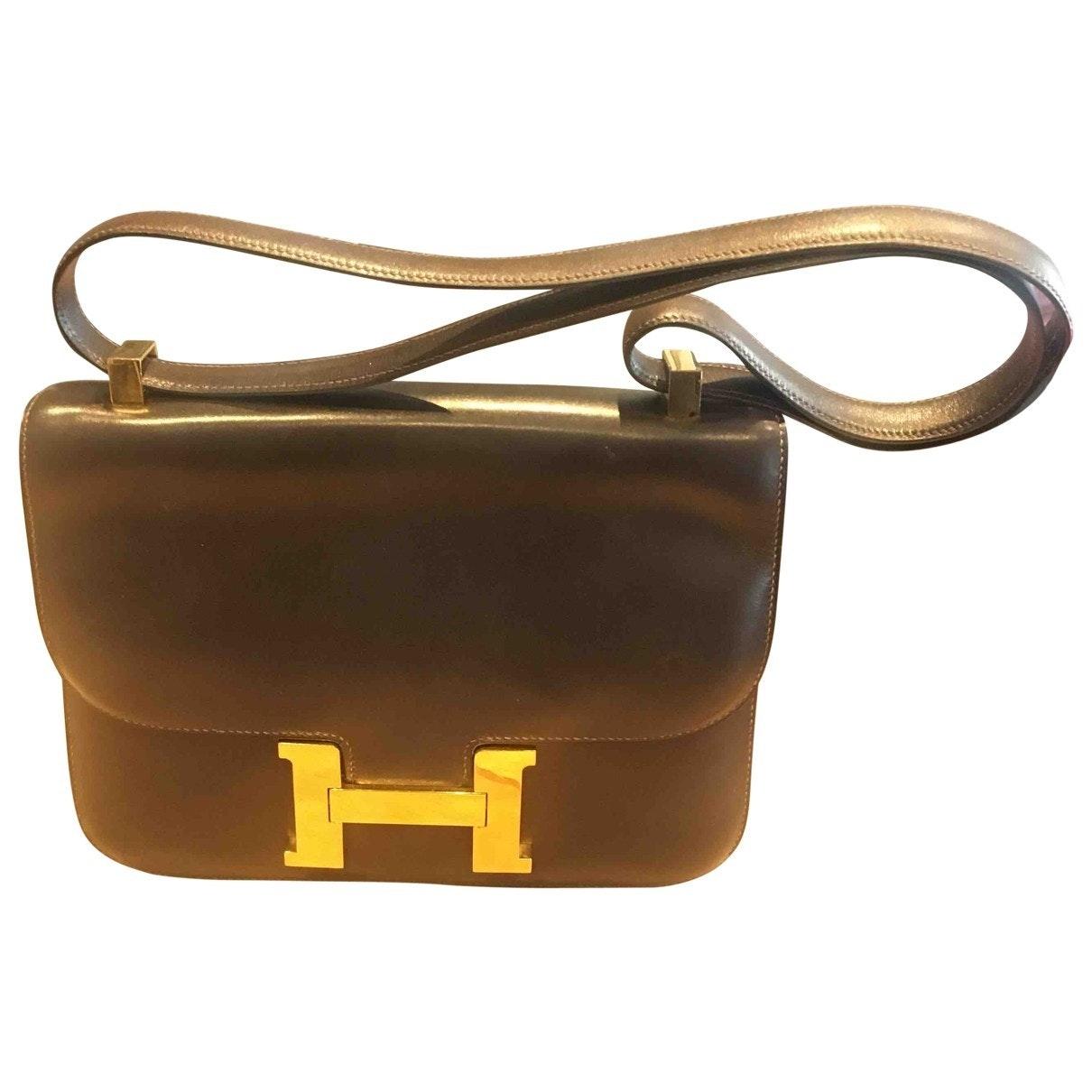 Hermès Constance Leather Handbag in Brown Save 19 Lyst