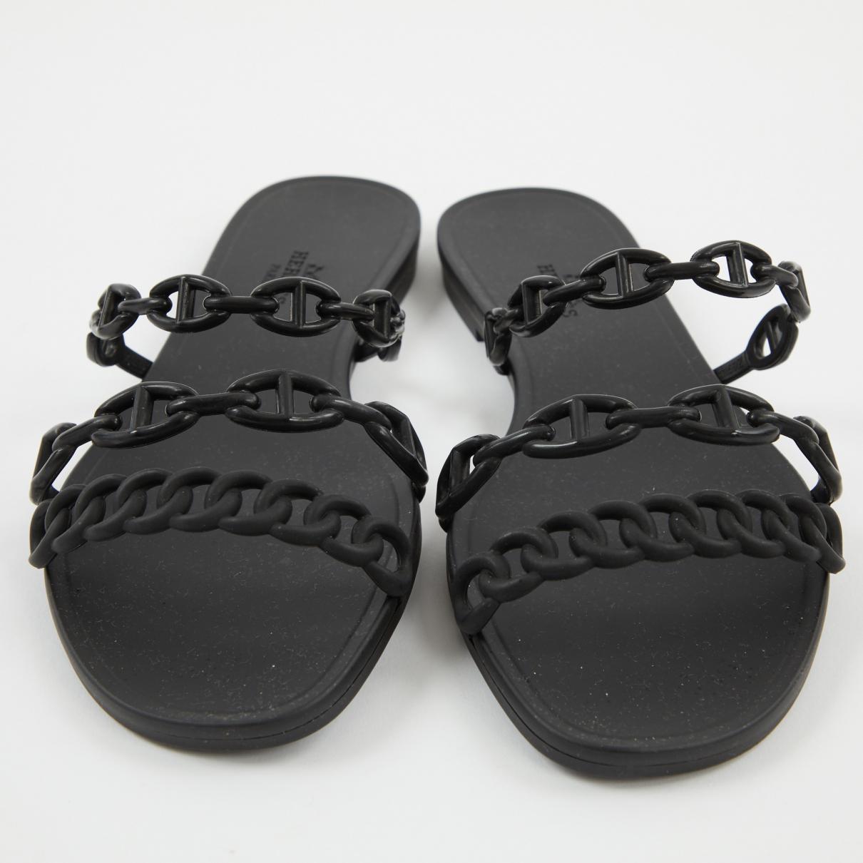 hermes plastic sandals