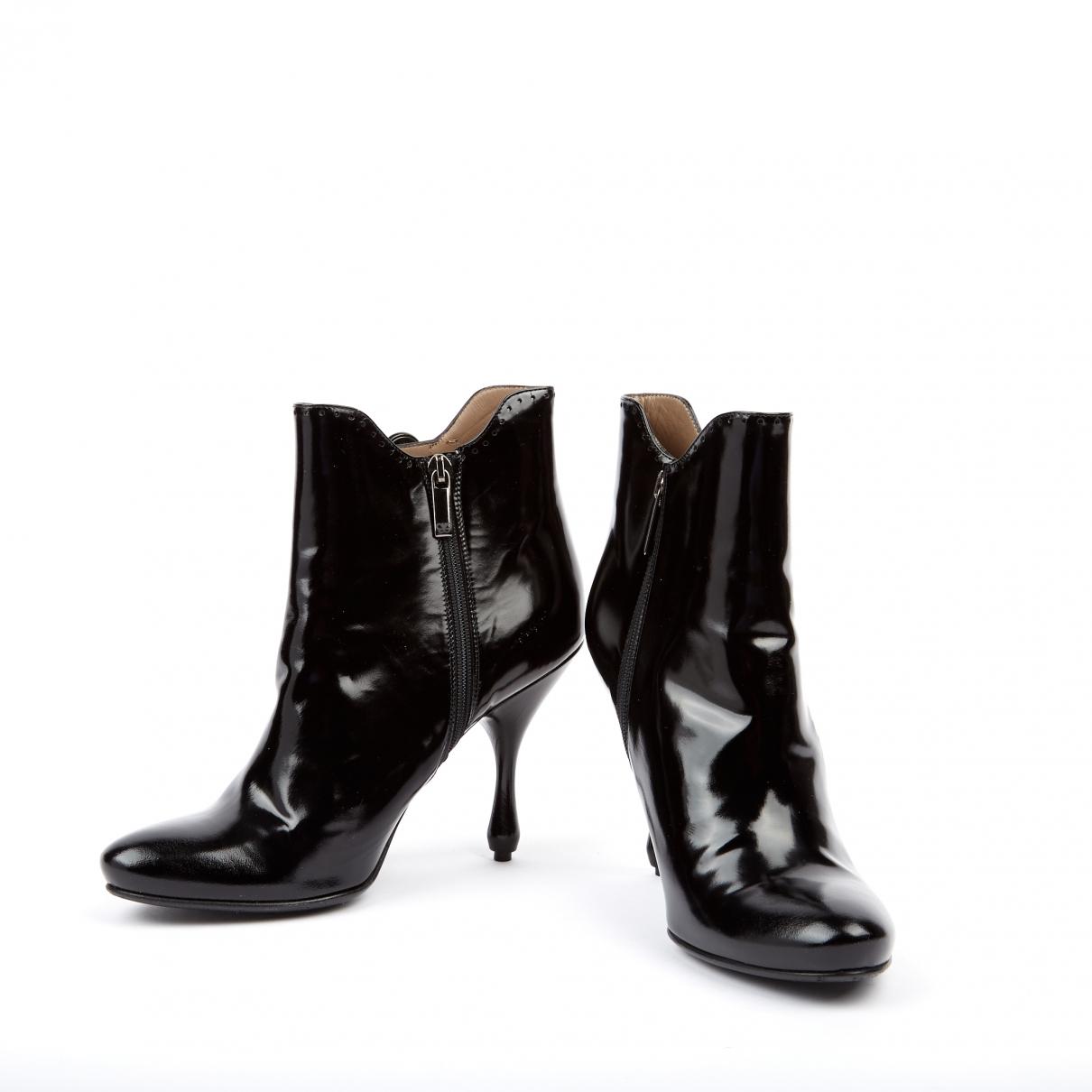 bottega heels black