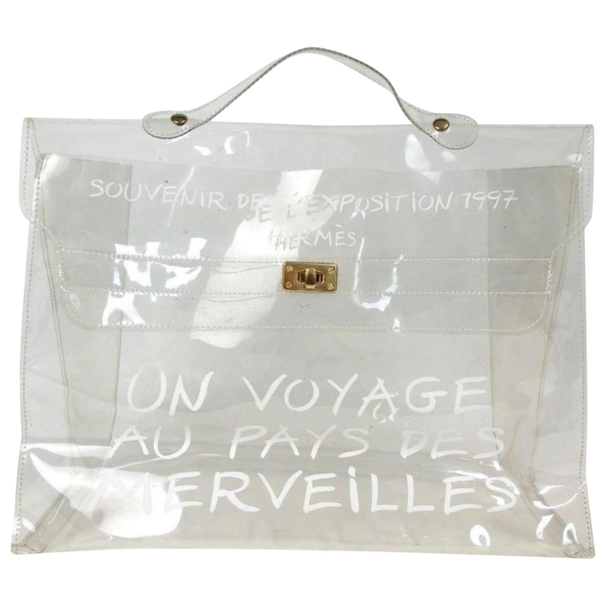hermes bag plastic