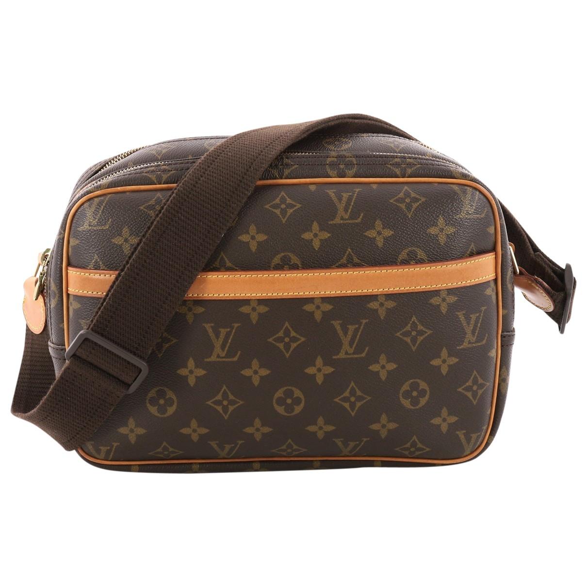 Louis Vuitton Canvas Reporter Cloth Crossbody Bag in Brown - Lyst
