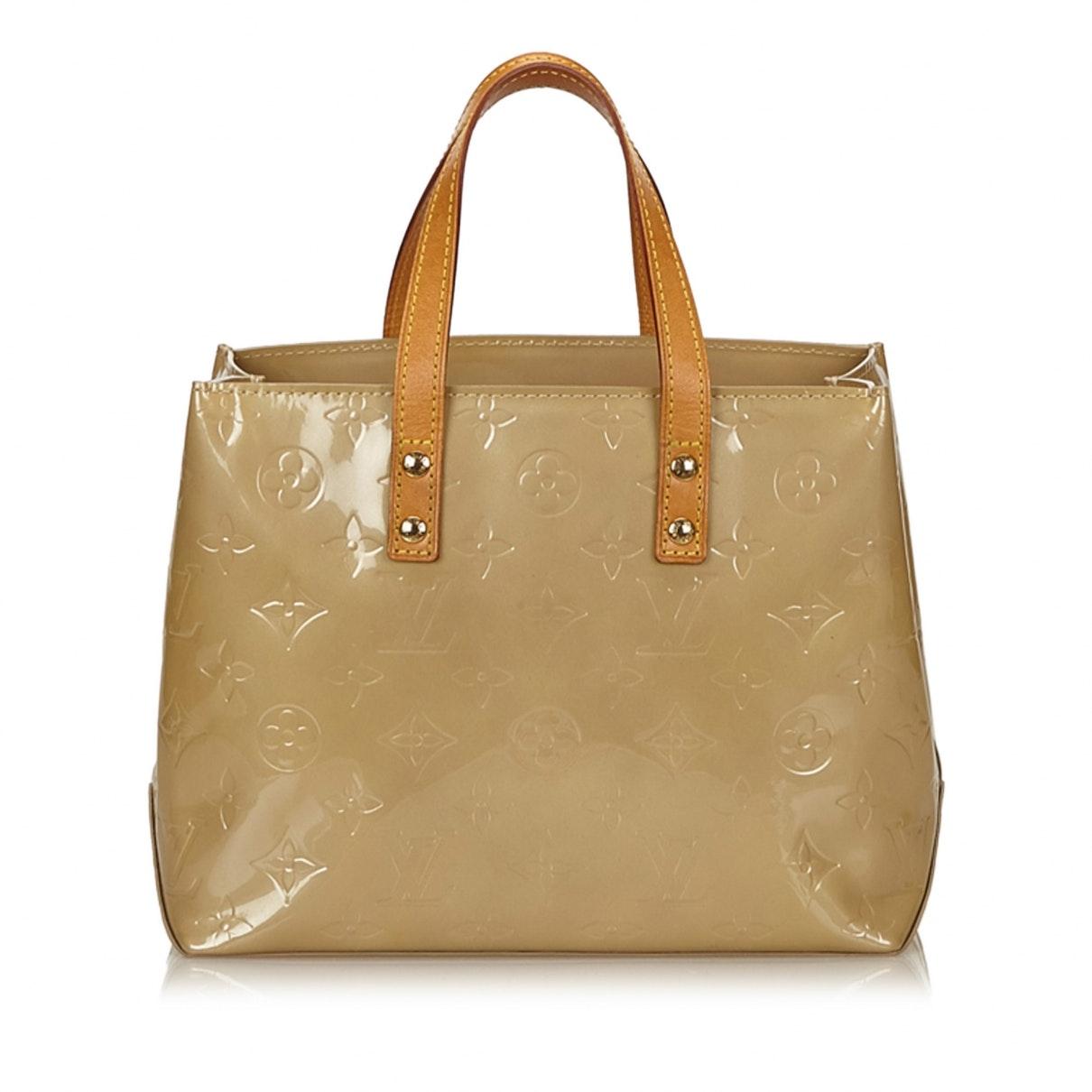 Louis Vuitton Houston Brown Patent Leather - Lyst