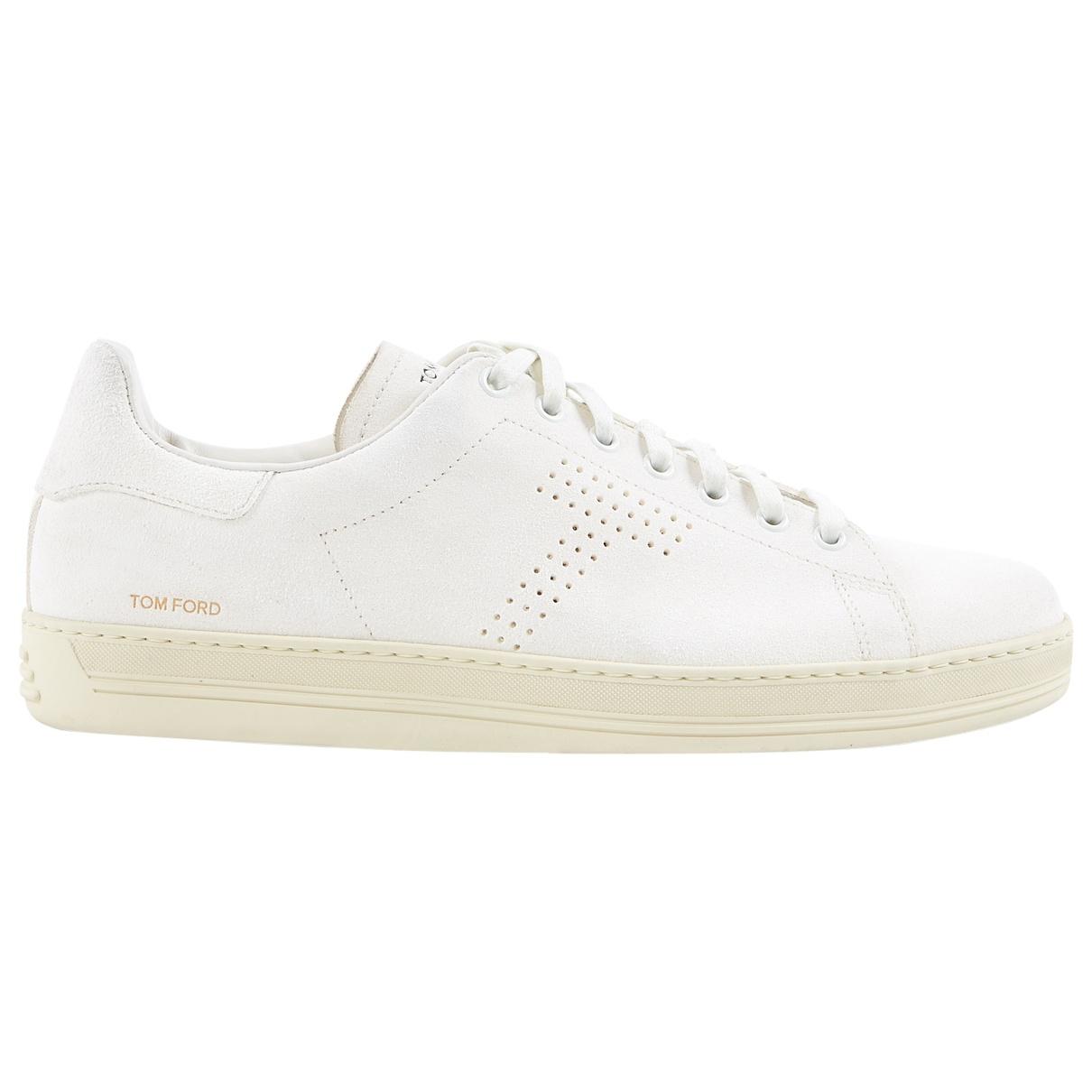 tom ford white trainers