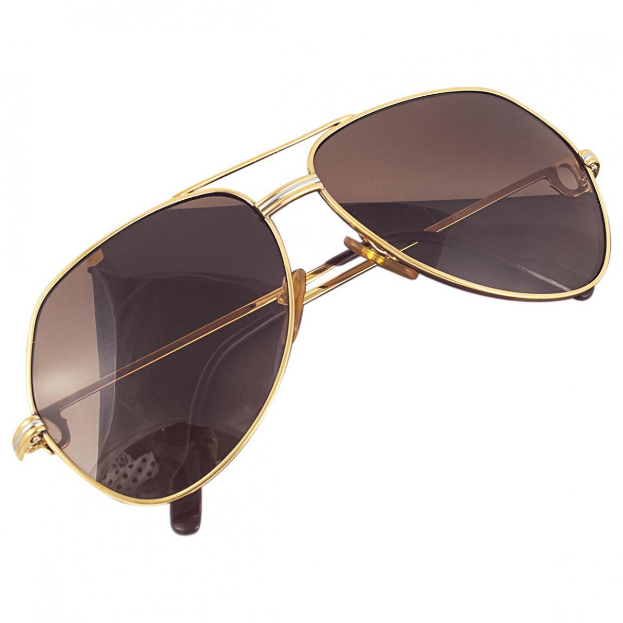 Cartier Aviator Sunglasses in Metallic Lyst