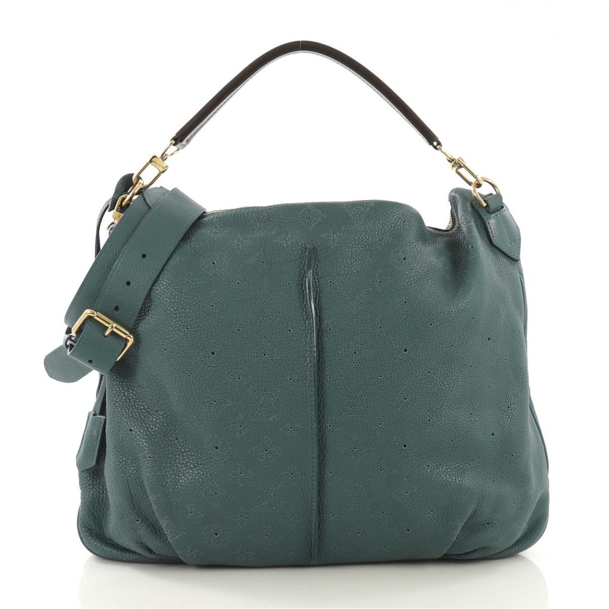 Louis Vuitton Green Leather in Green - Lyst