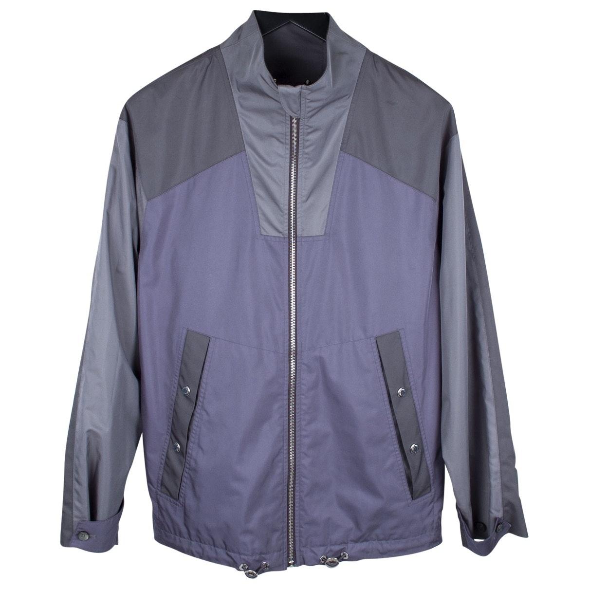 Louis Vuitton Synthetic Blue Polyester Jacket for Men - Lyst