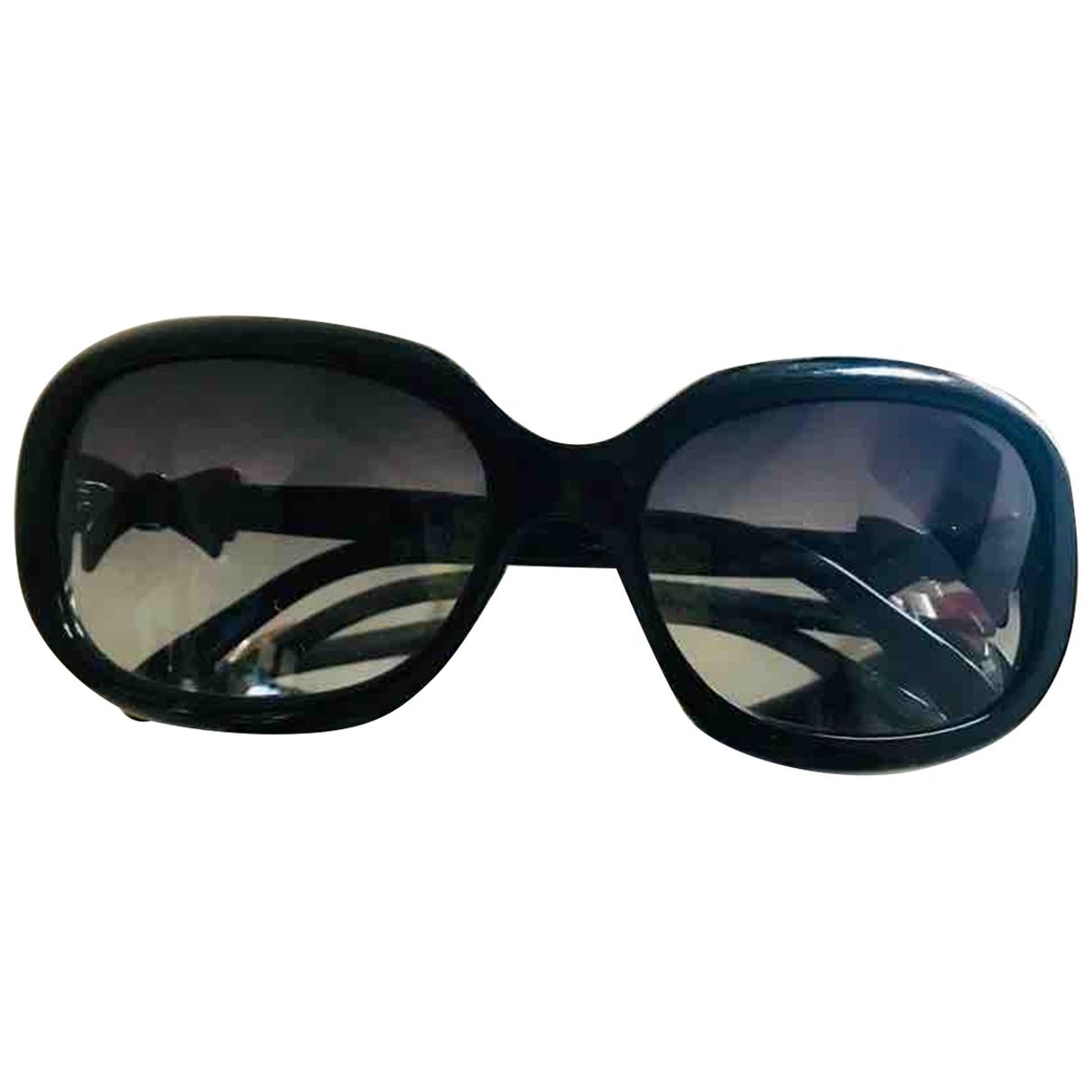 Chanel Oversized Sunglasses in Black - Lyst
