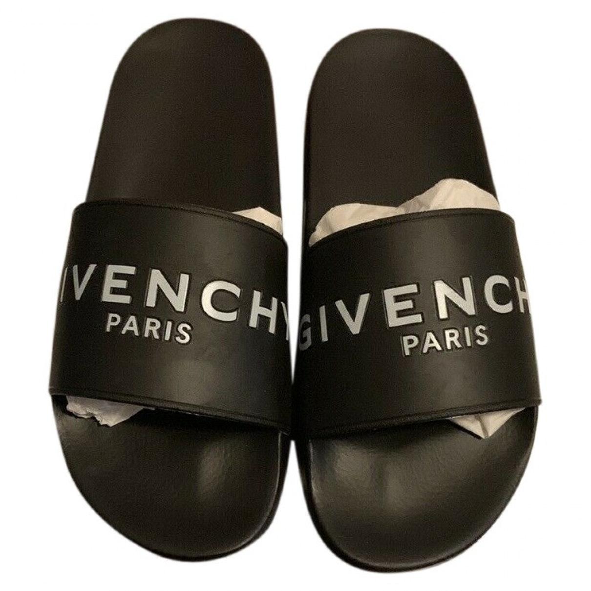 Givenchy Rubber Sandals in Black for Men - Lyst