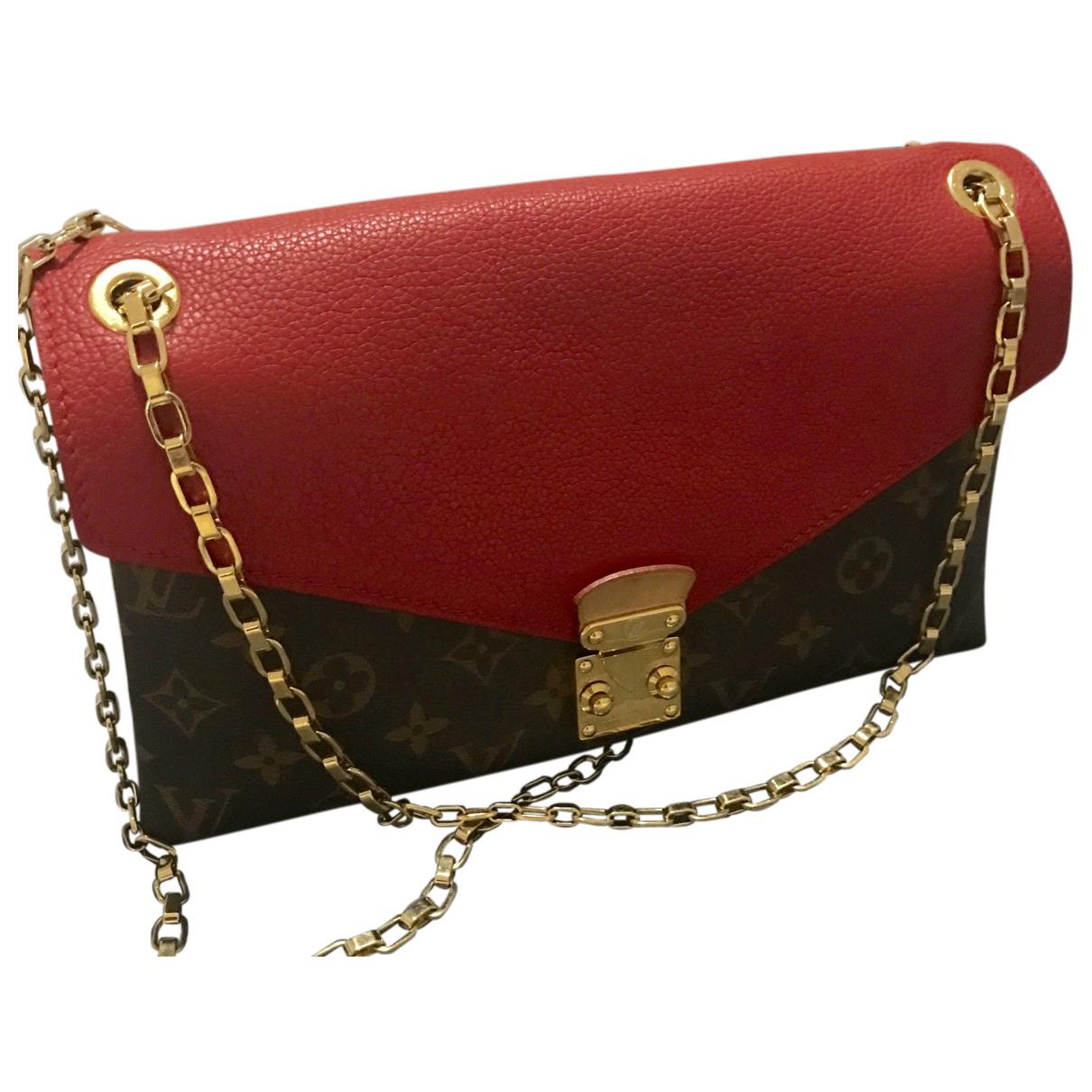 Louis Vuitton Pallas Cloth Crossbody Bag in Red - Lyst