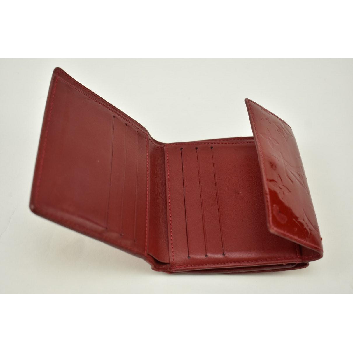 Louis Vuitton Red Patent Leather Wallet - Lyst