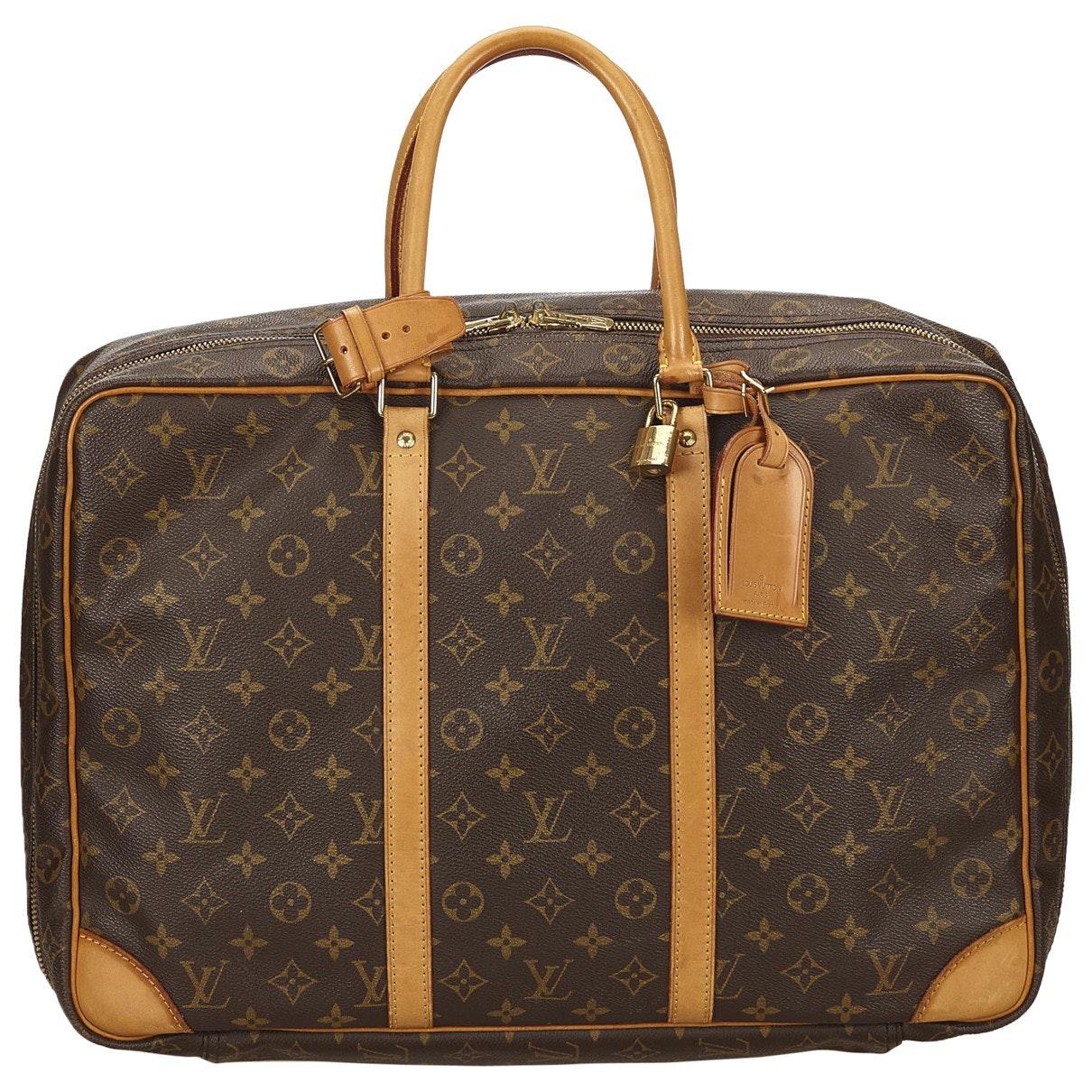 Louis Vuitton Canvas Pre-owned Travel Bag in Brown - Lyst