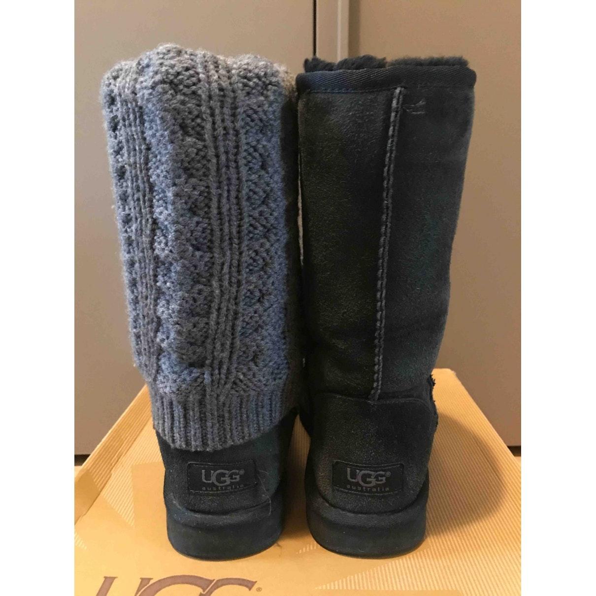 black ugg snow boots