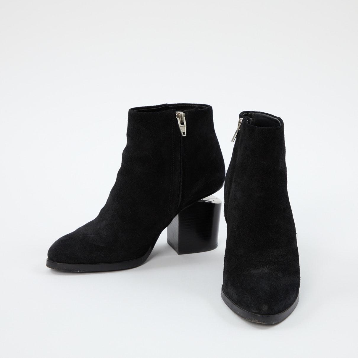 alexander wang flat ankle boots