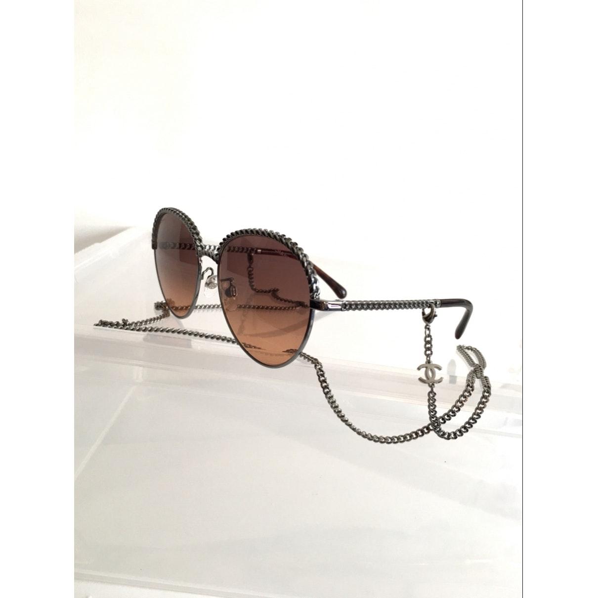 orange chanel sunglasses