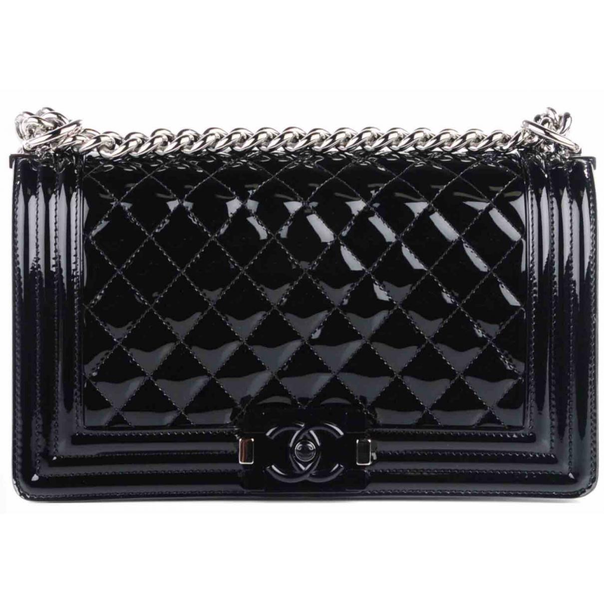 chanel boy bag patent leather