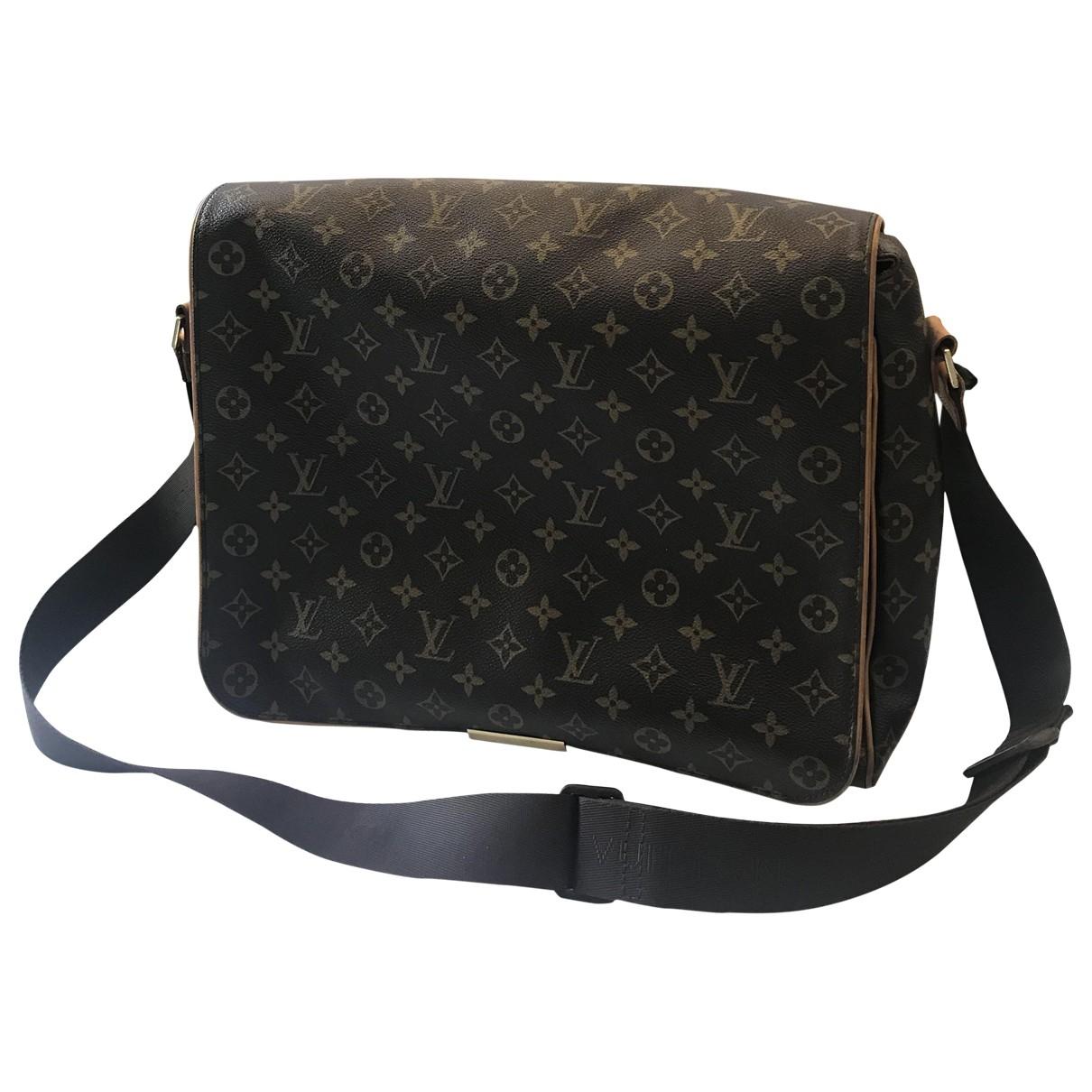 Louis Vuitton Pre-owned Abbesses Messenger Other Leather Bags in Black for Men - Lyst
