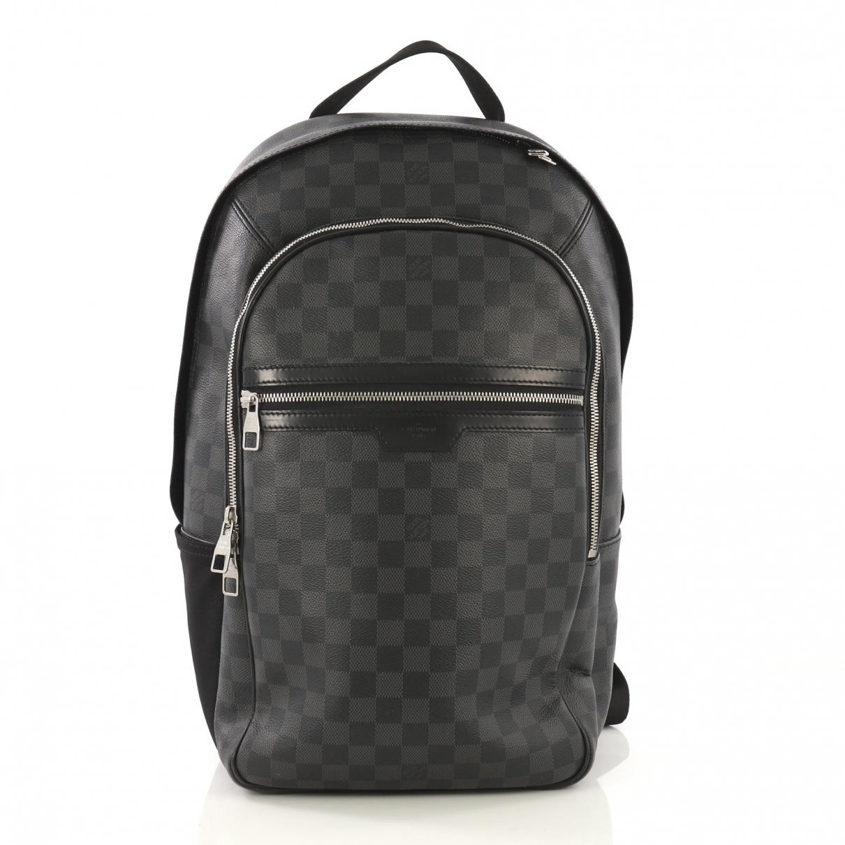 Louis Vuitton Michael Backpack Black Cloth Bag in Black for Men - Lyst
