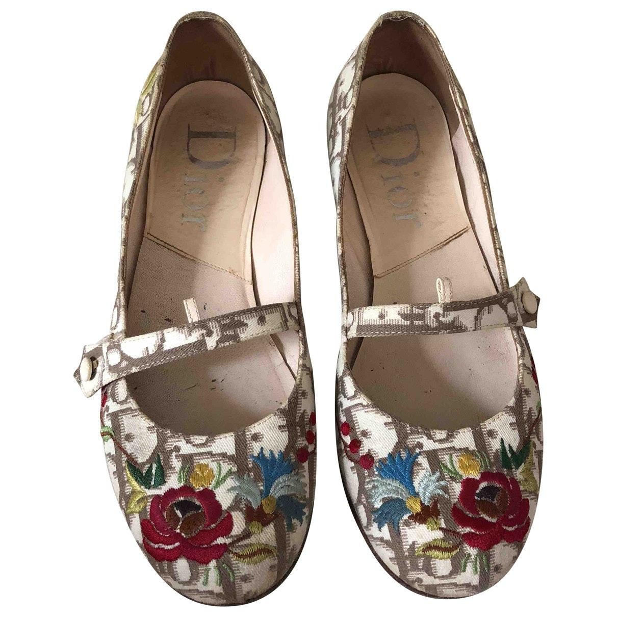dior flat ballerina
