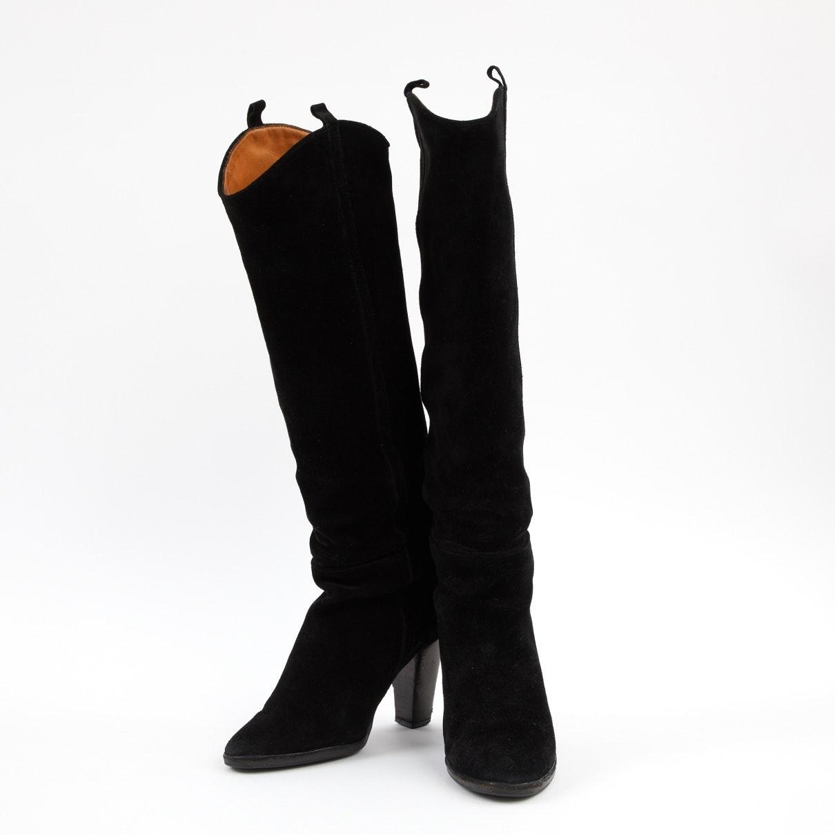 isabel marant suede boots