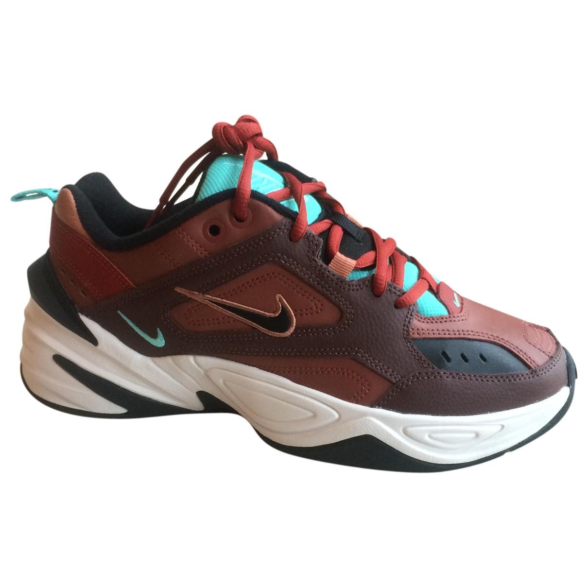 nike tekno burgundy