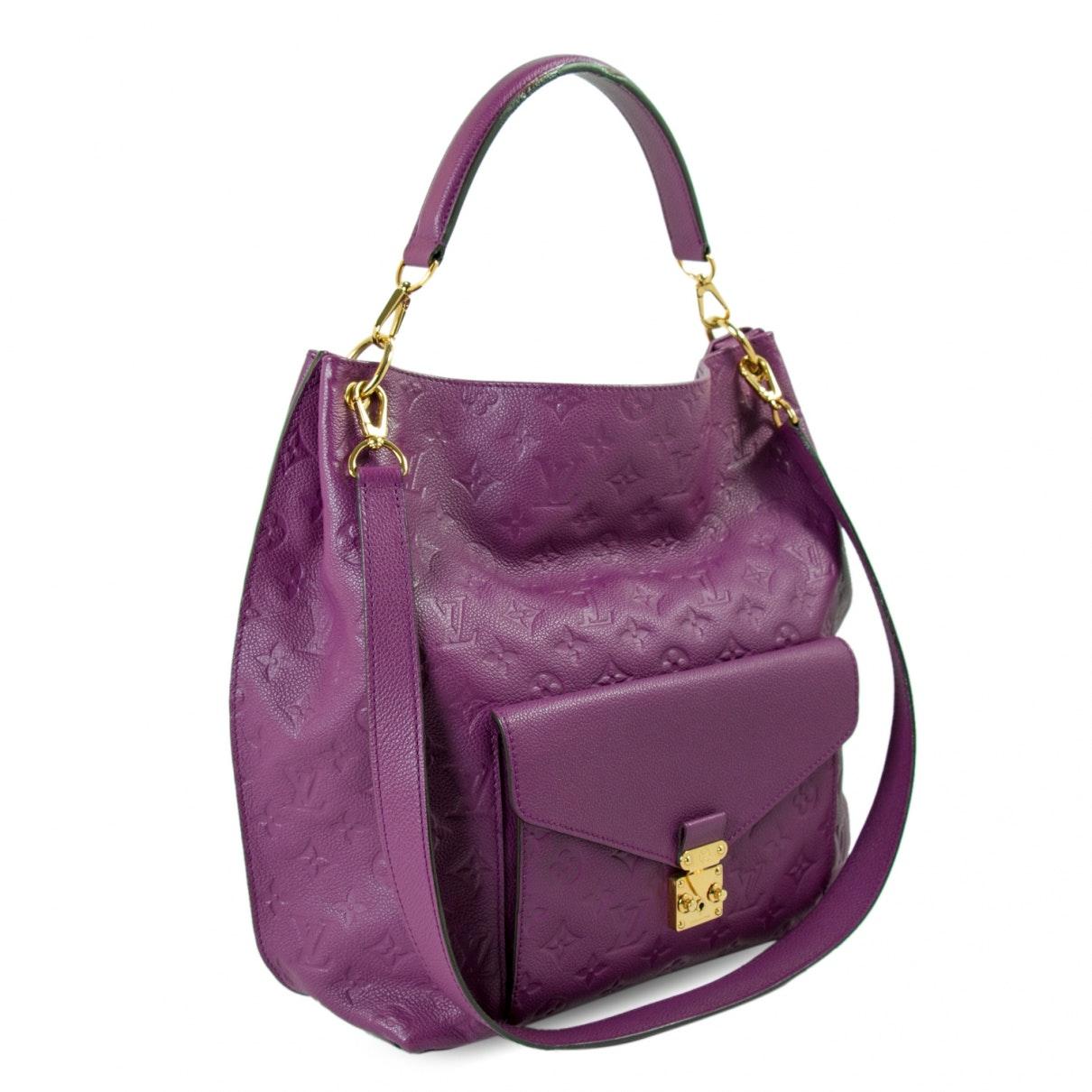 Purple Louis Vuitton Travel Baggage Paul Smith